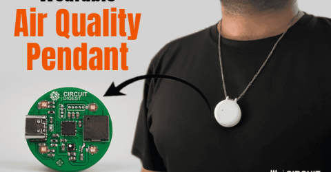 Wearable Air Quality Pendant