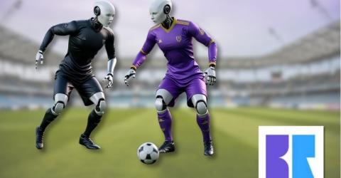 AI Robots Play Football in Beijing Tournament