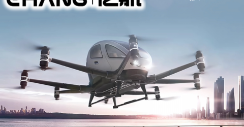 China's EHang EH216-S Receives Certification for Civil Service