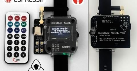  DSTIKE Deauther Watch V4S IR