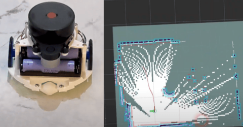 ESP32 Self-Driving Robot