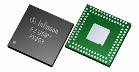 Infineon's EZ-USB™ FX2G3 USB 2.0 peripheral controller