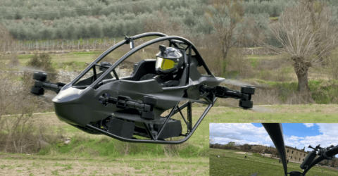 Jetson ONE – A Compact eVTOL with Smart Safety Features