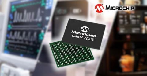 Microchip's SAMA7D65 MPUs For Human-Machine Interface HMI