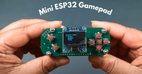 Mini ESP32 Gamepad