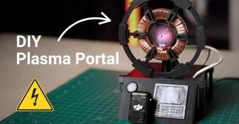 DIY High Voltage Plasma Portal