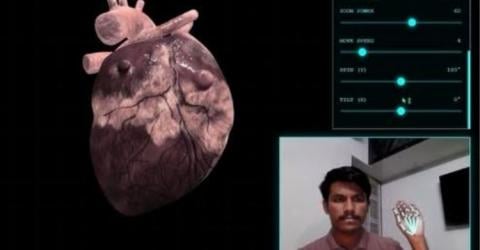 Bio-Vision Touchless Hand Gesture Interface