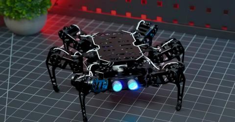Hiwonder's AI Hexapod Robot