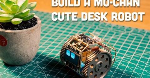 Mo-Chan Desk Robot Using ESP32