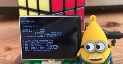 xcc700 is a Tiny, Self-Hosting C Compiler for ESP32