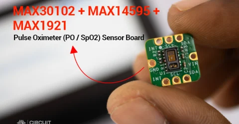 MAXREFDES117 Module: Optical Heart Rate Sensor 