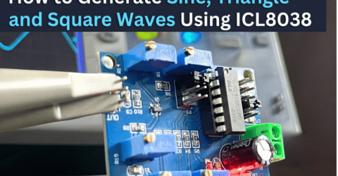 Generating Sine, Triangle and Square Waves - ICL8038