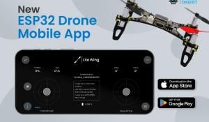 LiteWing ESP32 Drone: New Mobile App