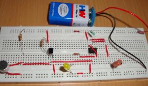 Clap Switch Using IC 555