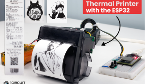 ESP32 Thermal Printer - Print Invoice, Receipts, Barcode, QR code, Images etc