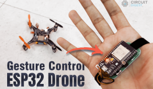 Control LiteWing Drone using Gestures with ESP32 and Python 