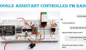 Voice Controlled FM Radio using Arduino and Google Assistant