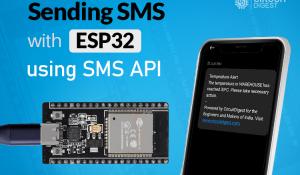 Send SMS with ESP32 using SMS API