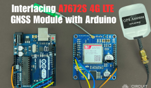 Interfacing A7672S 4G LTE with Arduino