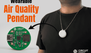 Wearable Air Quality Pendant