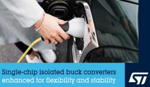 Single-Chip Isolated Buck Converters from STMicroelectronics