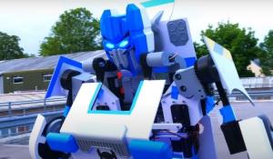 Real-Life Rideable Transformer Robot Built