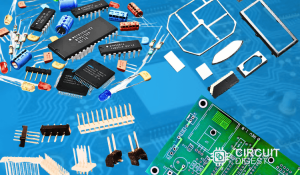 Printed Circuit Board, Active Components and Metallic Parts