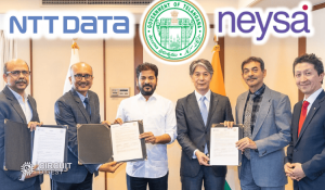 Telangana Signs MoU with NTT Data and Neysa Networks for AI Data Center