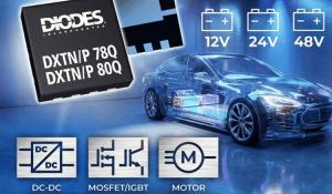 Diodes Expands Automotive Bipolar Transistor Portfolio 