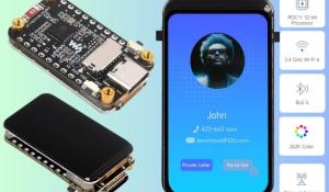 Tiny ESP32-C6 Development Board with Stunning 1.47” Full-Colour Display