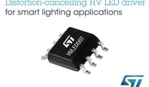 Distortion-Cancelling High-Voltage LED Driver for Energy-Saving Lighting