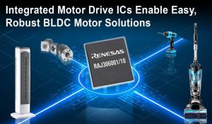RAJ306001 and RAJ306010 Motor Control ICs