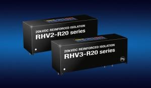 RHV2 and RHV3 Unregulated DC/DC Converters