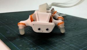Salamander Robot Upgraded with Flexible Spine Movement