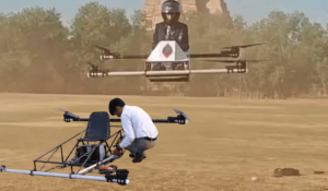 Student Develops Passenger Drone Using Agricultural Drone Motors