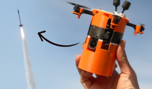 Satellite Turns Into a Drone