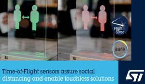 Time of Flight Proximity Sensors from STMicroelectronics