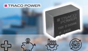 TRACO's TSR Series Step-Down Switching Regulators