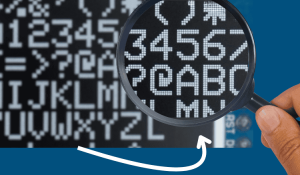 Simple Code to Smooth Text on Your 6x8 Pixel Display