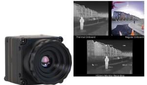 Low-cost Thermal Camera Integrated with the Drone