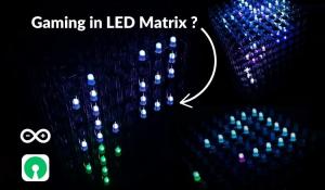 9x9x9 LED Gaming matrix Cube