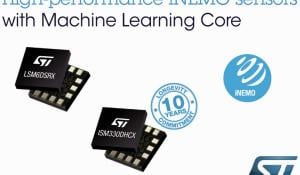 ISM330DHCX and LSM6DSRX iNEMO Sensors
