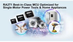 Renesas Unveils RA2T1 MCUs