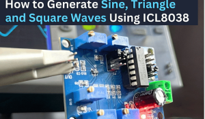 Generating Sine, Triangle and Square Waves - ICL8038