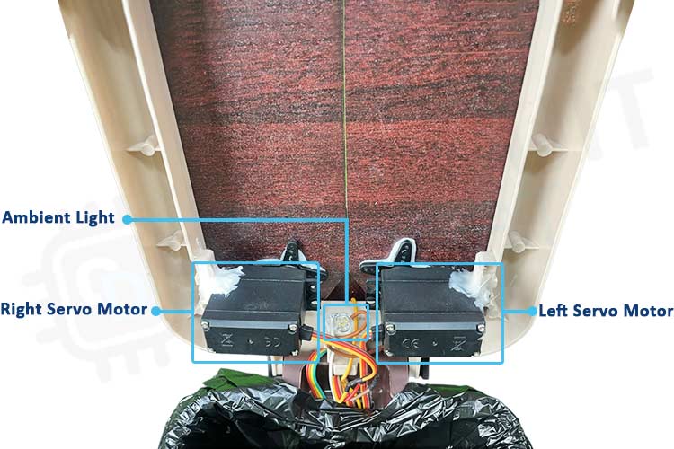 Arduino Smart Dustbin Servo Motor