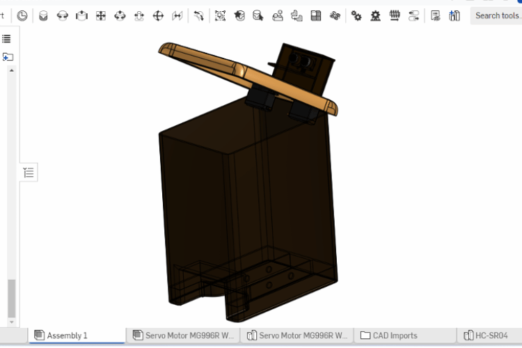 Arduino Smart Dustbin Design